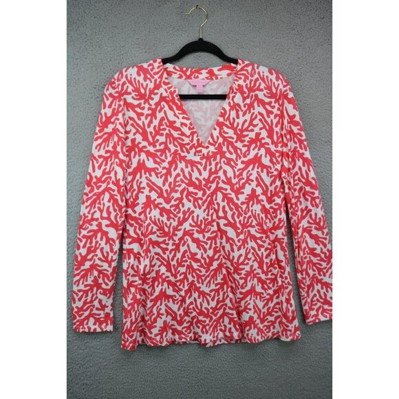 Lilly Pulitzer Long Sleeve Tunic-Size Small - Picture 1 of 8